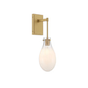 Crystorama - DAV-6001-MG - One Light Wall Sconce - Davis - Modern Gold