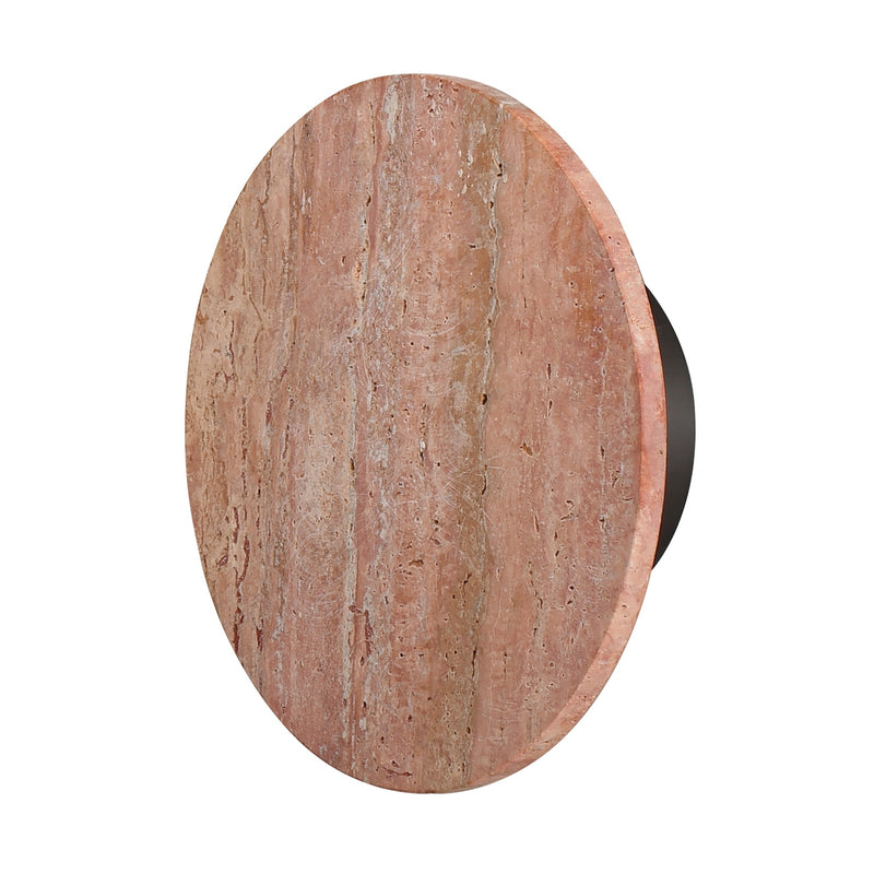 ET2 - E14353-RLGM - LED Wall Sconce - Discus - Rosso Laterite / Gunmetal