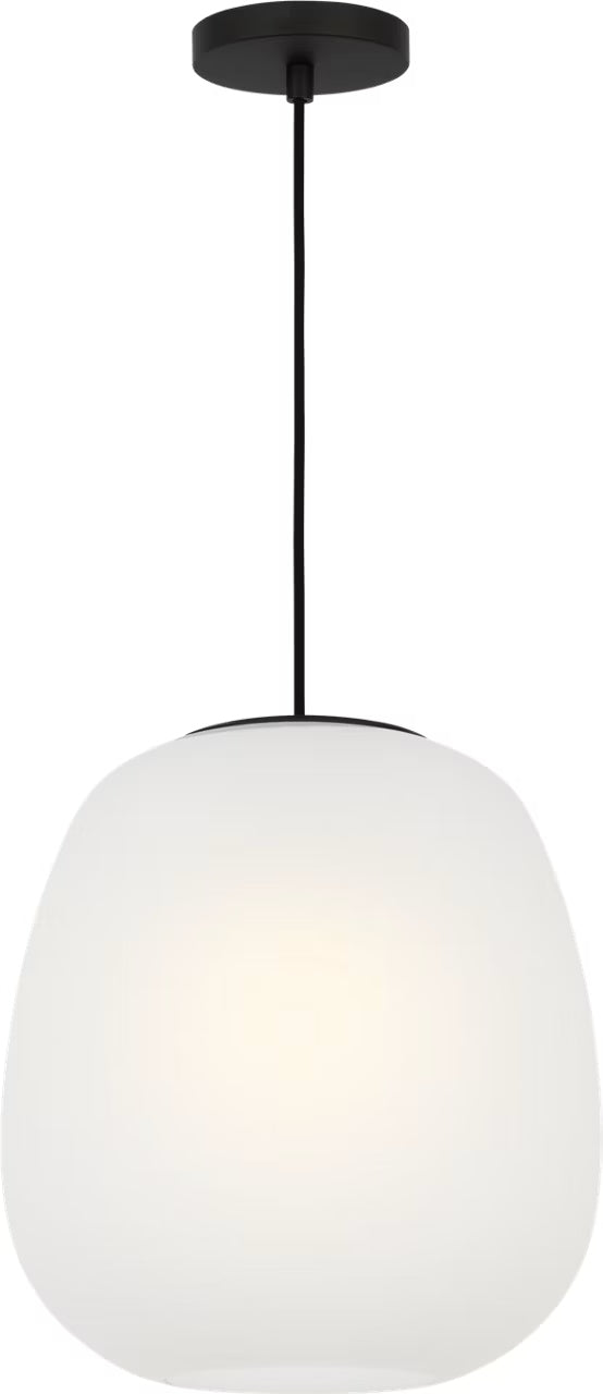 Visual Comfort Studio - SCDJPD136MBKEG - One Light Pendant - Nico - Midnight Black