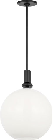 Visual Comfort Studio - SCDJPD144MBKMG - One Light Pendant - Malcolm - Midnight Black