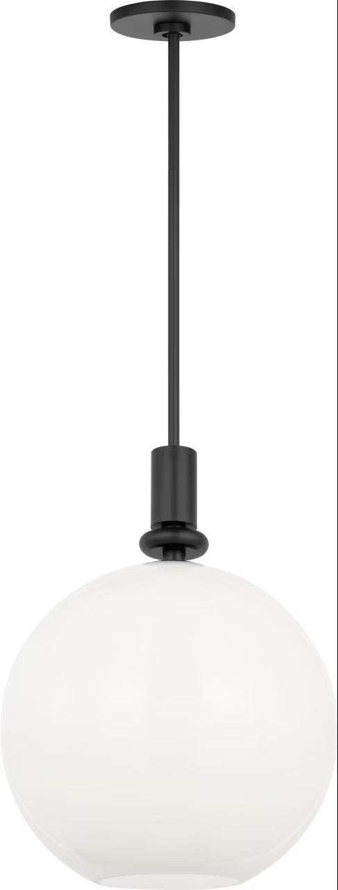 Visual Comfort Studio - SCDJPD144MBKMG - One Light Pendant - Malcolm - Midnight Black