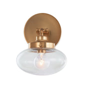 Varaluz - V68111AGB - One Light Wall Sconce - Harrow - Aged Brass