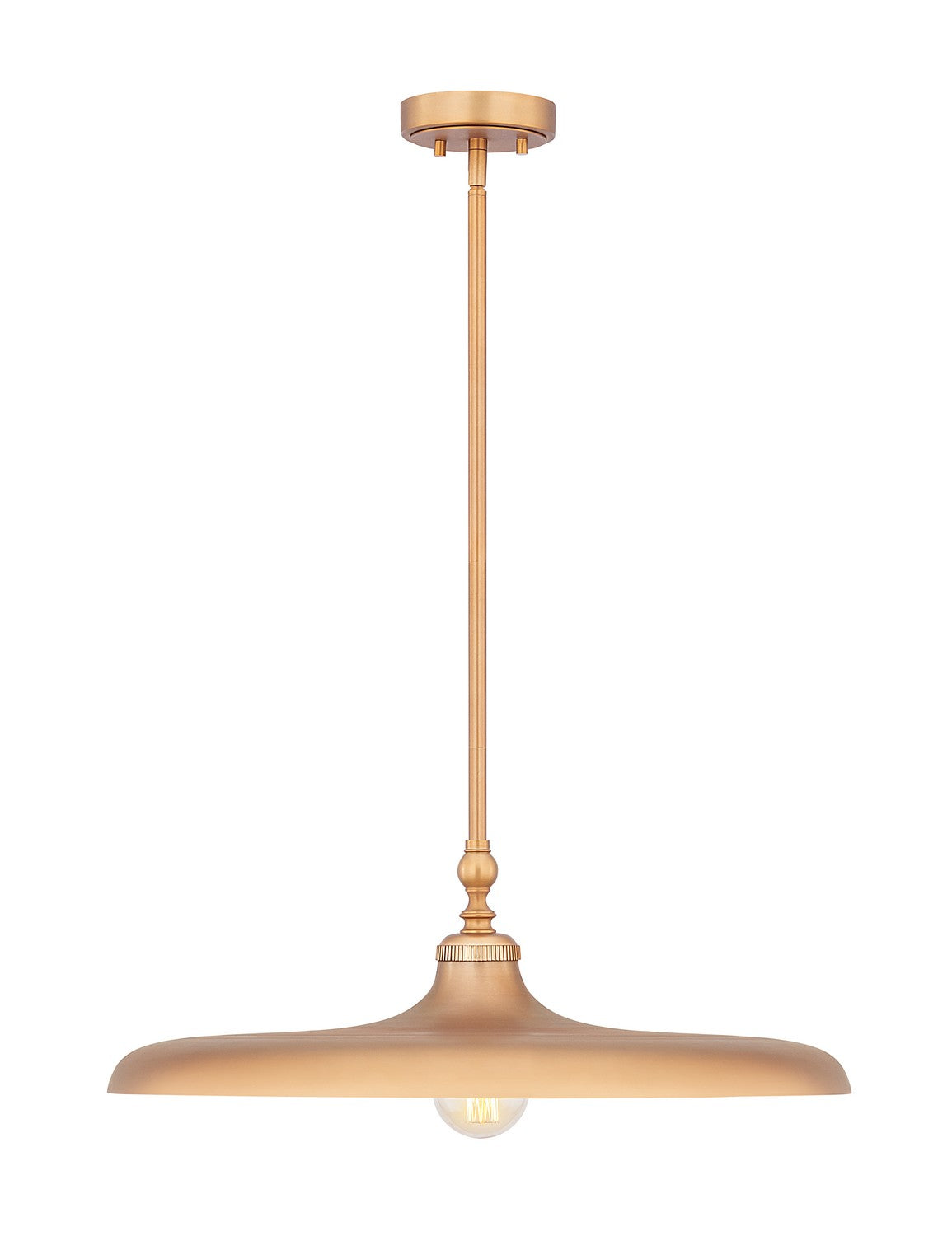 Z-Lite - 2308P24-RB - One Light Pendant - Camden - Rubbed Brass