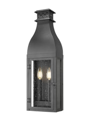 Z-Lite - 5030M-BK - Two Light Outdoor Wall Light - Toulouse - Sand Black