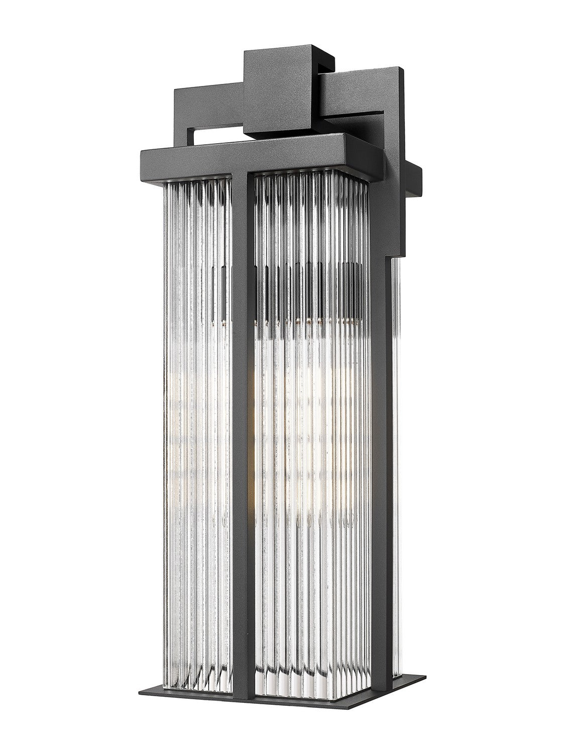 Z-Lite - 5031B-BK - Two Light Outdoor Wall Mount - Fortis - Sand Black
