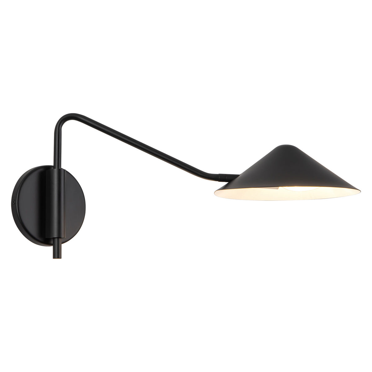Alora - WV636119MB - One Light Wall Sconce - Ashford - Matte Black