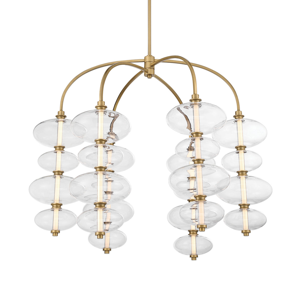 Minka-Lavery - 10529-732-L - LED Chandelier - Bollavino - Legacy Brass