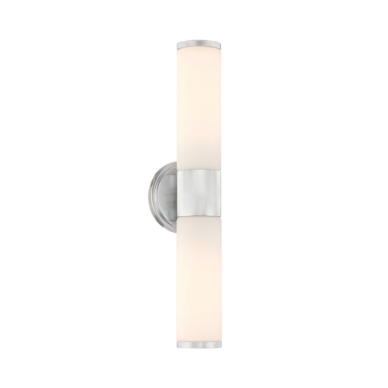 Minka-Lavery - 12062-77 - Two Light Wall Sconce - Voltelle - Chrome