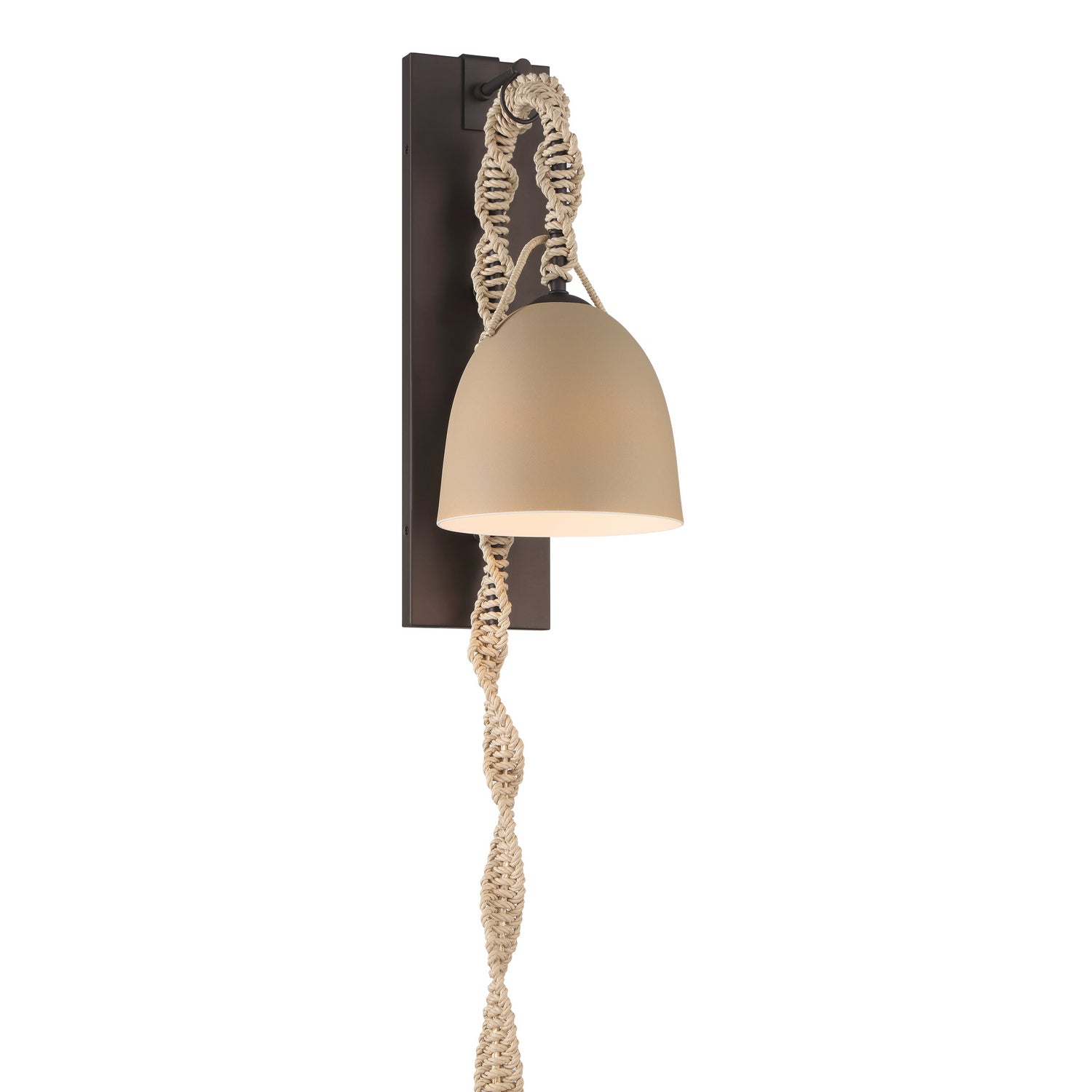Minka-Lavery - 16061-860 - One Light Wall Sconce - Cord√≥n - Dark Bronze