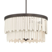 Minka-Lavery - 2079-860 - Nine Light Pendant - Briscade - Dark Bronze