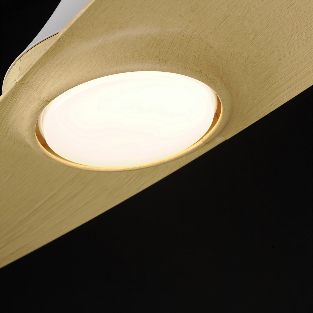 Maxim - 88742WTMWWO - 56" Ceiling Fan - Surf - Matte White / White Oak