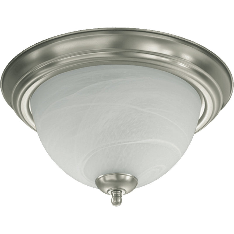 Quorum - 3066-11-65 - Two Light Ceiling Mount - 3066 Ceiling Mounts - Satin Nickel