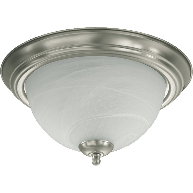 Quorum - 3066-13-65 - Two Light Ceiling Mount - 3066 Ceiling Mounts - Satin Nickel