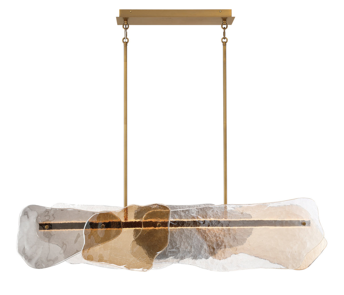 Eurofase - 50461-028 - LED Linear Chandelier - Grotto - Antique Brass
