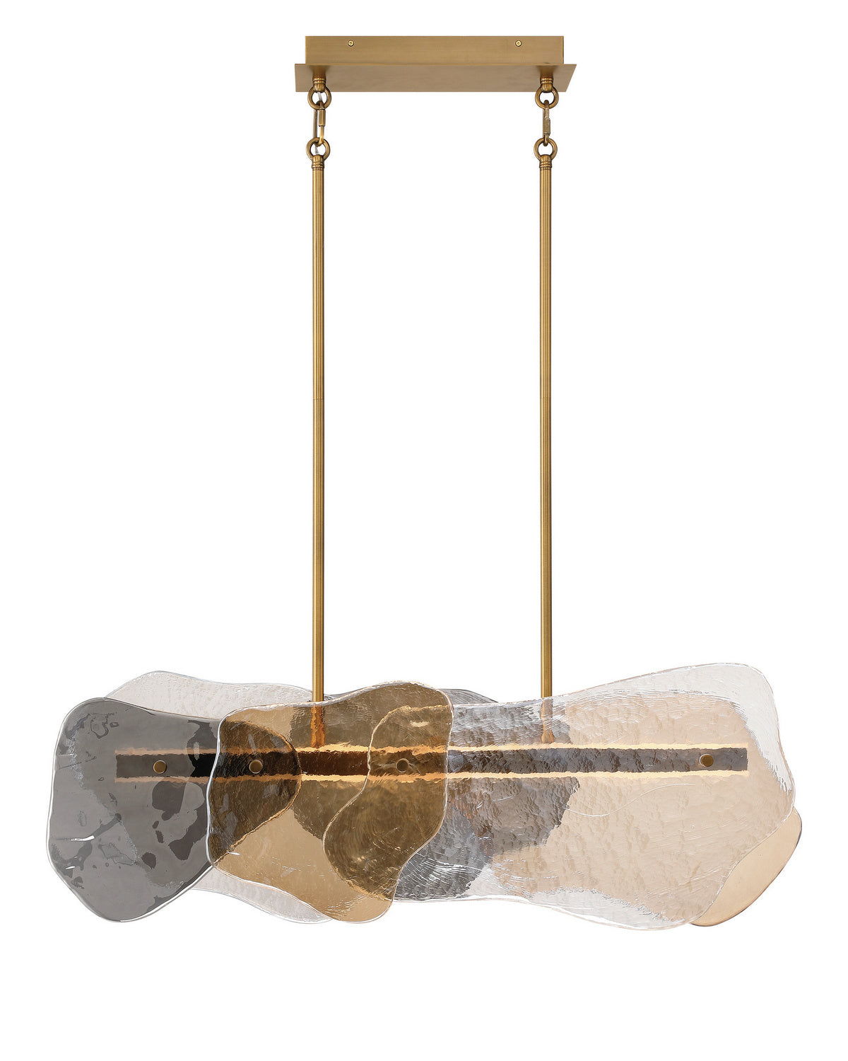 Eurofase - 50462-025 - LED Linear Chandelier - Grotto - Antique Brass
