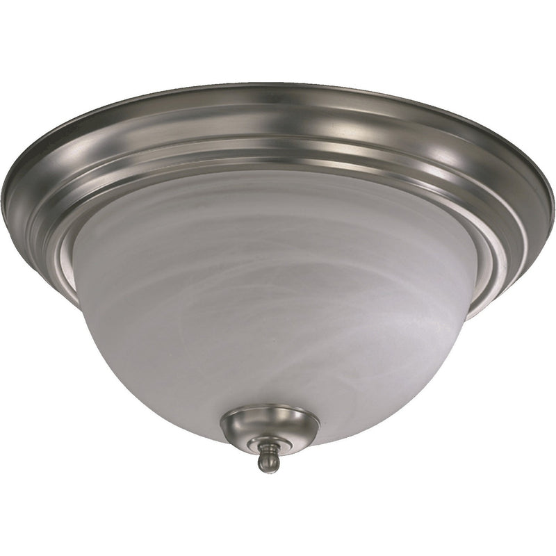 Quorum - 3066-15-65 - Three Light Ceiling Mount - 3066 Ceiling Mounts - Satin Nickel