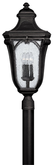 Hinkley - 1311MB - LED Post Top or Pier Mount Lantern - Trafalgar - Museum Black