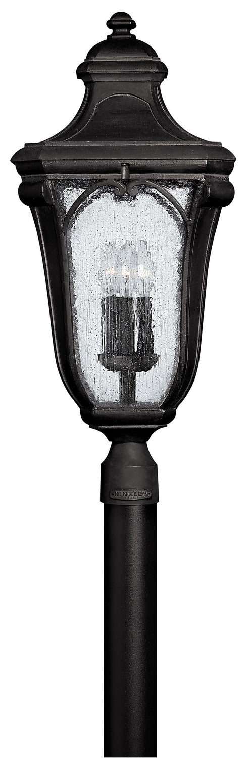 Hinkley - 1311MB - LED Post Top or Pier Mount Lantern - Trafalgar - Museum Black