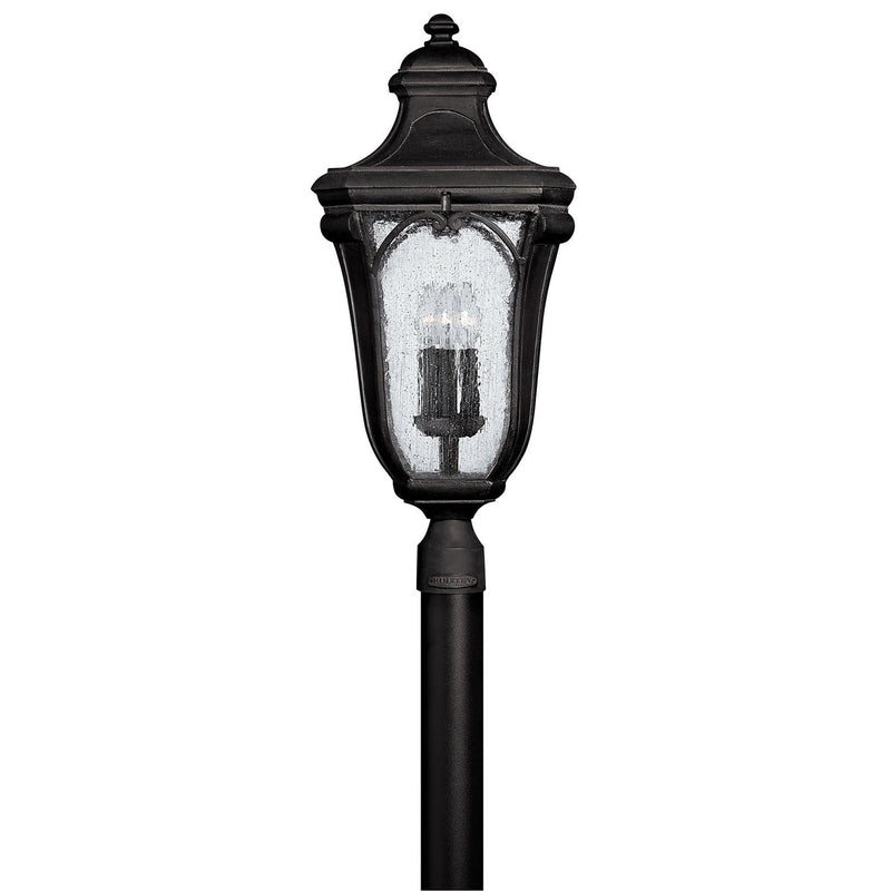 Hinkley - 1311MB - LED Post Top or Pier Mount Lantern - Trafalgar - Museum Black