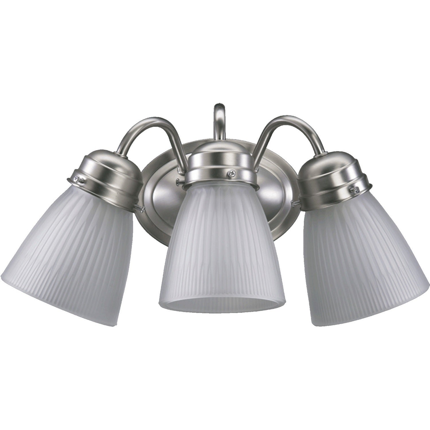 Quorum - 5403-3-165 - Three Light Wall Mount - 5403 Lighting Series - Satin Nickel