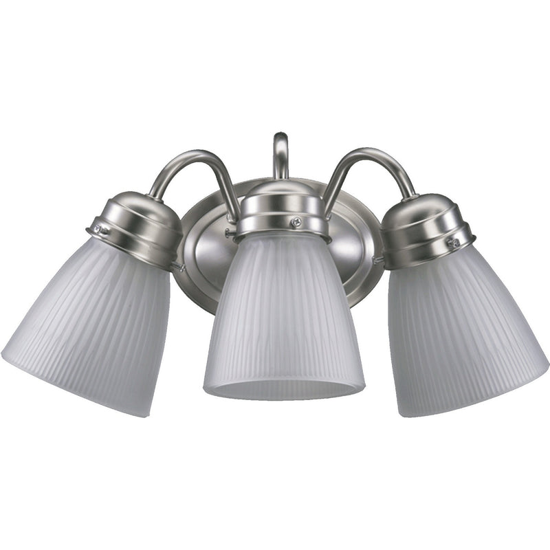 Quorum - 5403-3-165 - Three Light Wall Mount - 5403 Lighting Series - Satin Nickel