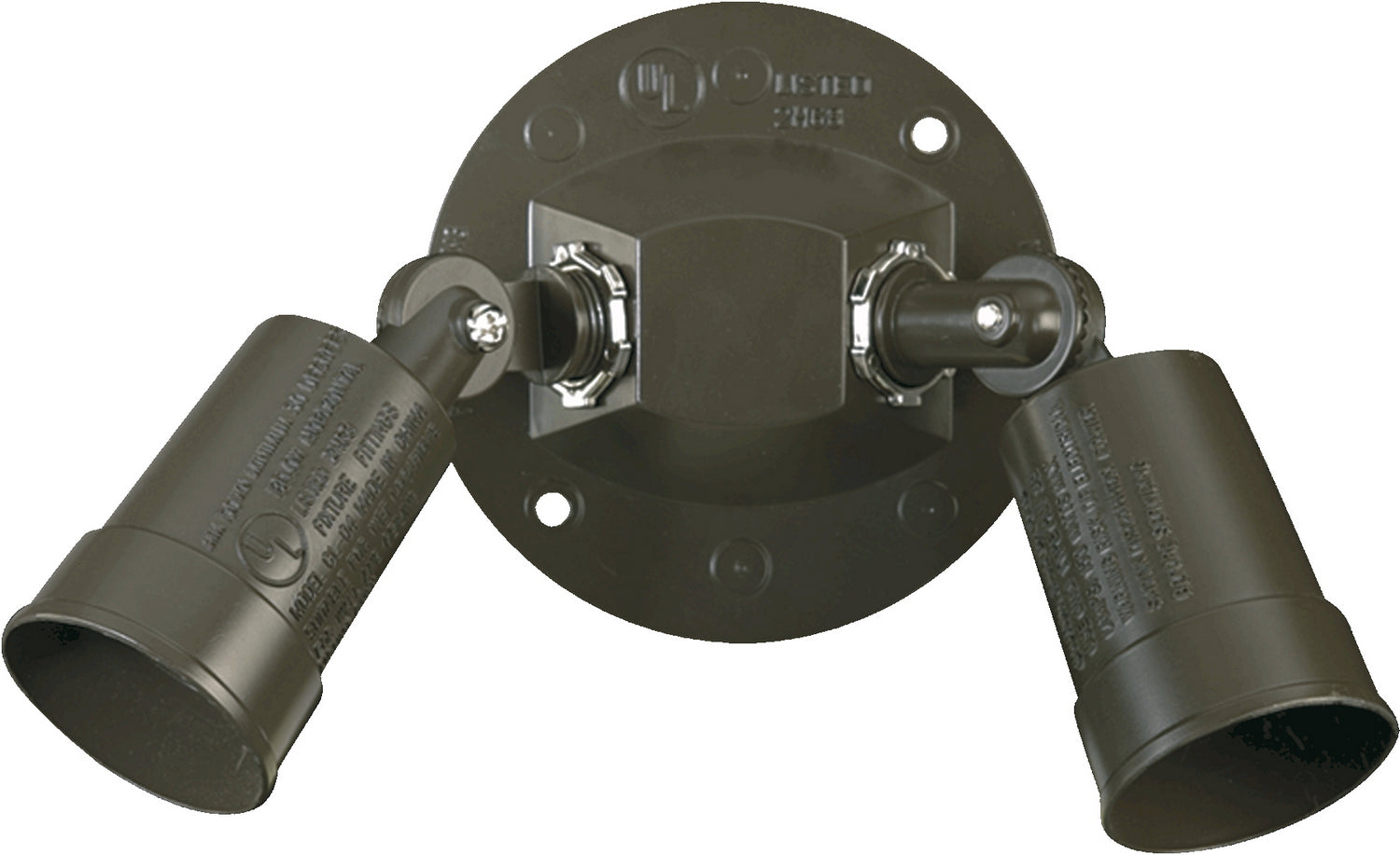 Quorum - 691-2-36 - Two Light Wall Mount - PAR Holders - Bronze