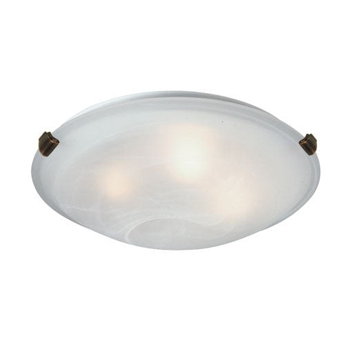 Artcraft - AC2351SPBU - Two Light Flush Mount - Clip Flush - Brunito