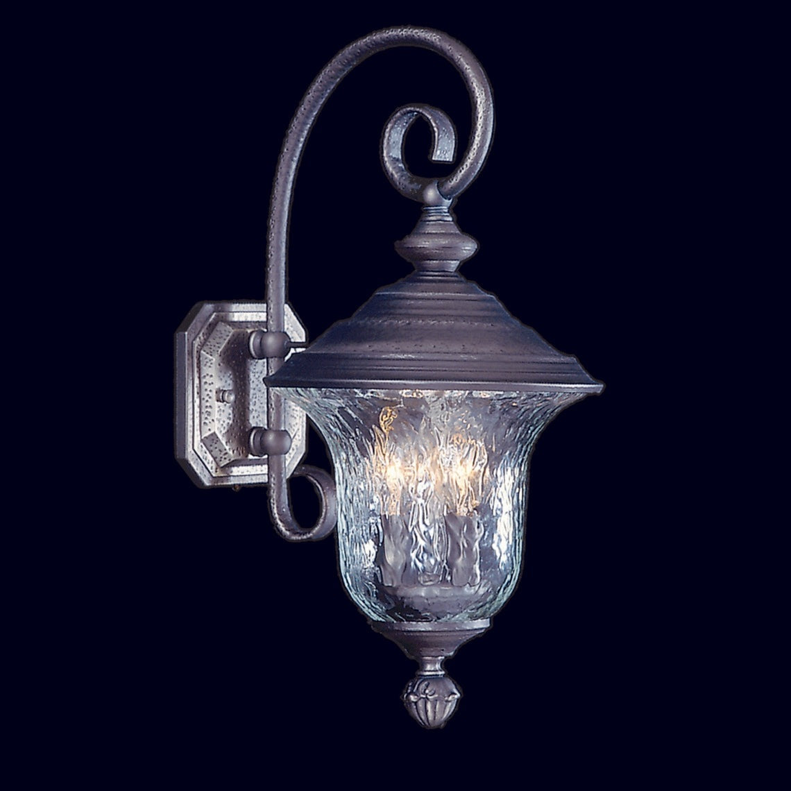 Framburg - 8320 SBR - Three Light Exterior Wall Mount - Carcassonne - Siena Bronze