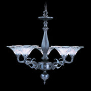 Framburg - 8625 MB - Five Light Chandelier - Geneva - Mahogany Bronze