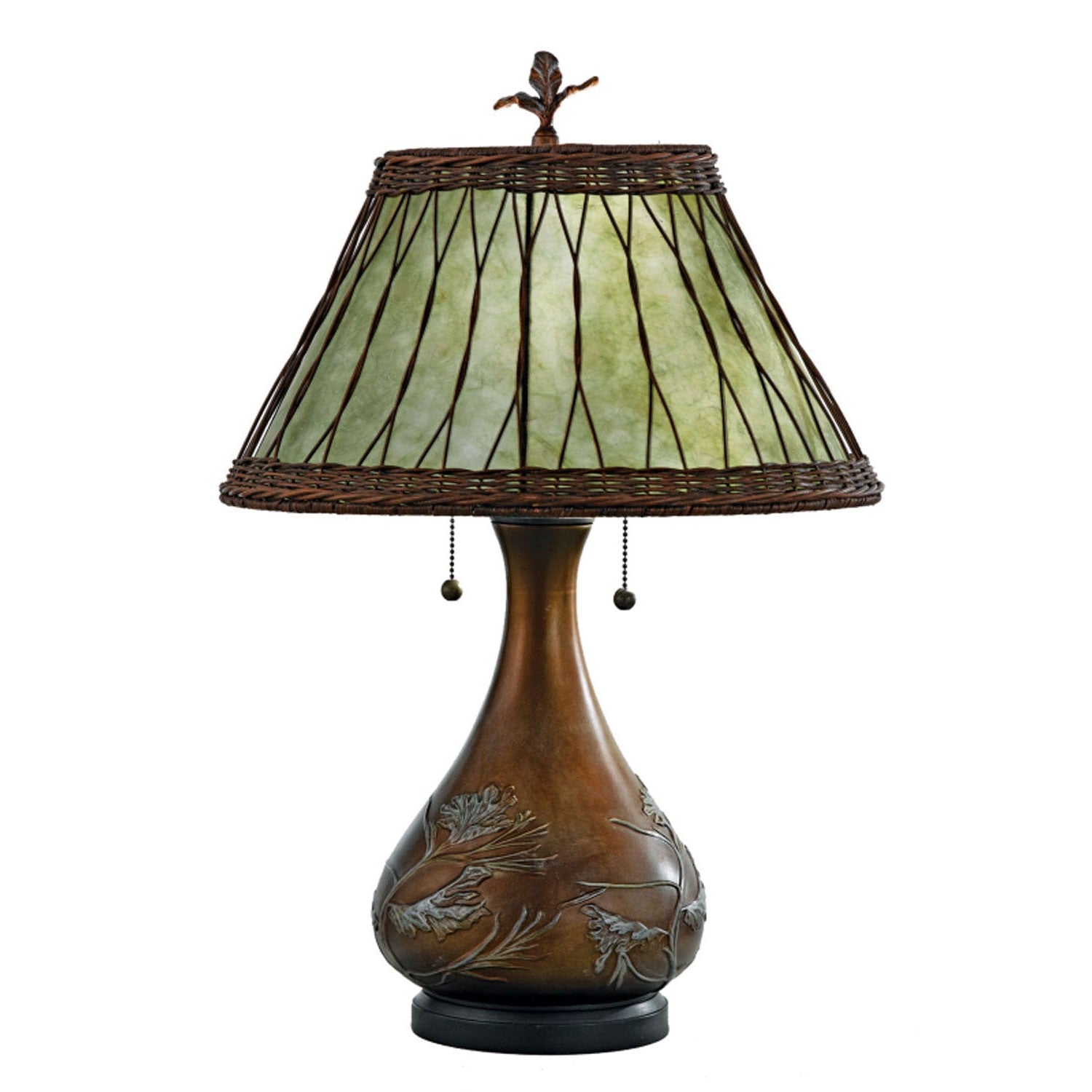 Quoizel - MC120T - Two Light Table Lamp - Highland - Brzd Bse