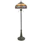 Quoizel - TFBF9362VB - Three Light Floor Lamp - Belle Fleur - Vintage Bronze