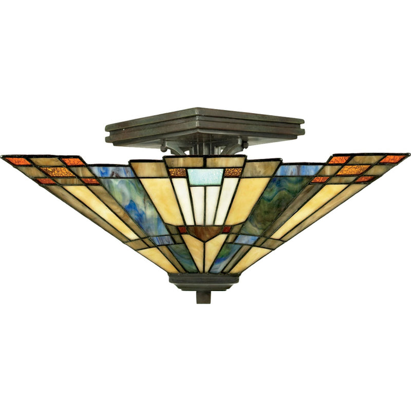 Quoizel - TFIK1714VA - Two Light Semi Flush Mount - Inglenook - Valiant Bronze