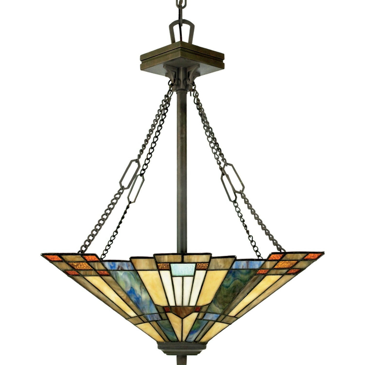 Quoizel - TFIK2817VA - Three Light Pendant - Inglenook - Valiant Bronze