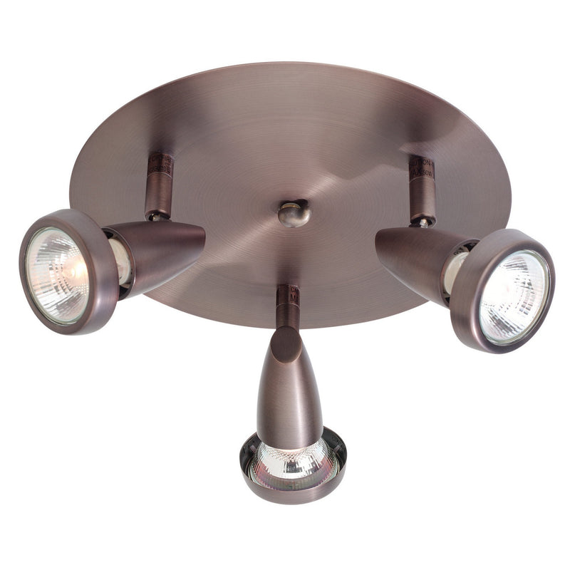 Access - 52221-BRZ - Three Light Cluster Spot - Mirage - Bronze