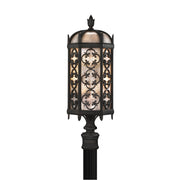 Fine Art Handcrafted Lighting - 541480ST - Three Light Outdoor Post Mount - Costa del Sol - Black