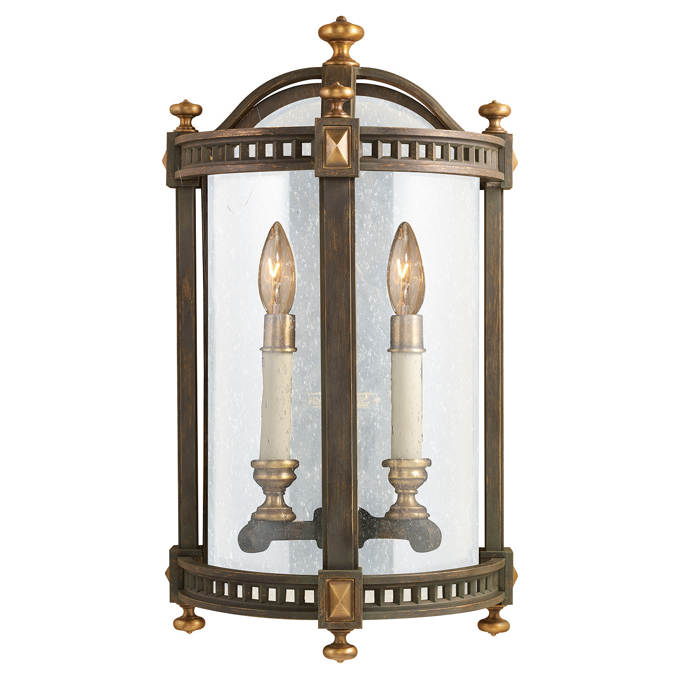 Fine Art Handcrafted Lighting - 565081ST - Two Light Outdoor Coupe - Beekman Place - Bronze