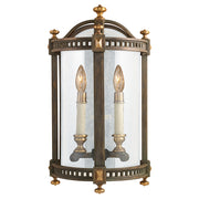 Fine Art Handcrafted Lighting - 565081ST - Two Light Outdoor Coupe - Beekman Place - Bronze