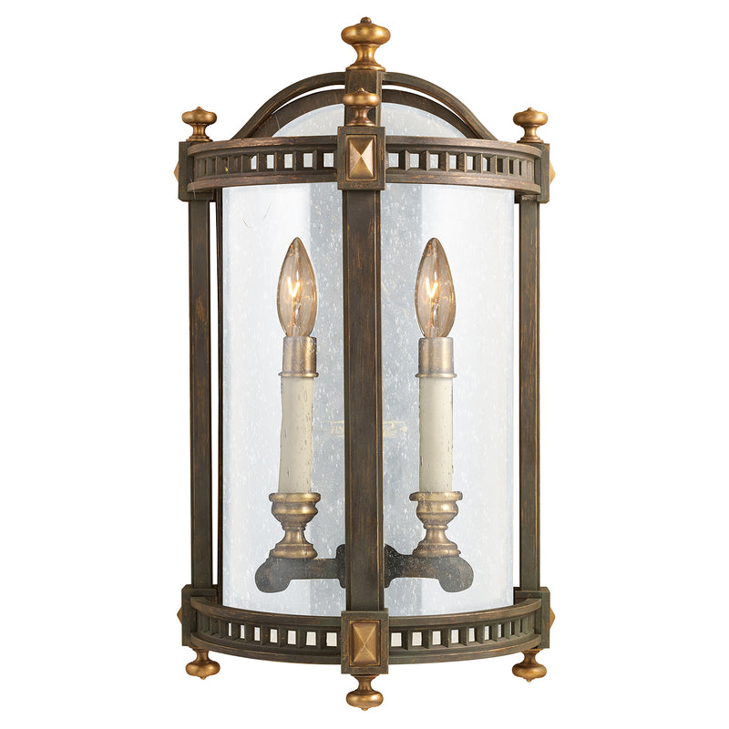 Fine Art Handcrafted Lighting - 565081ST - Two Light Outdoor Coupe - Beekman Place - Bronze