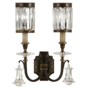 Fine Art Handcrafted Lighting - 583050ST - Two Light Wall Sconce - Eaton Place - Bronze