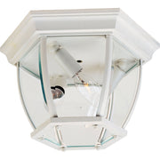 Maxim - 1029WT - Three Light Outdoor Ceiling Mount - Crown Hill - White