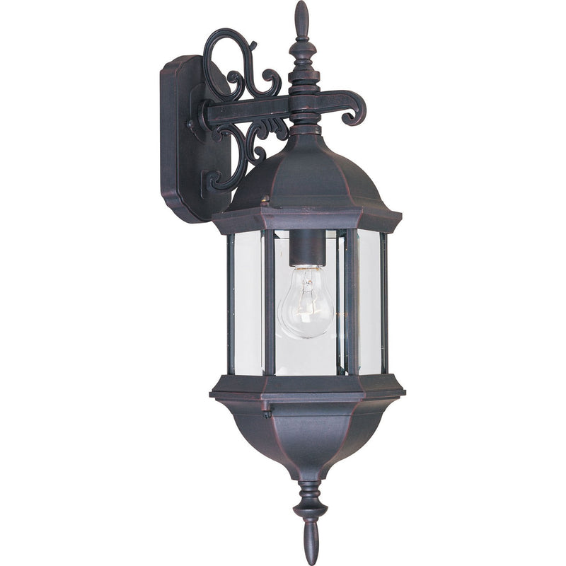 Maxim - 1072CLEB - One Light Outdoor Wall Lantern - Builder Cast - Empire Bronze