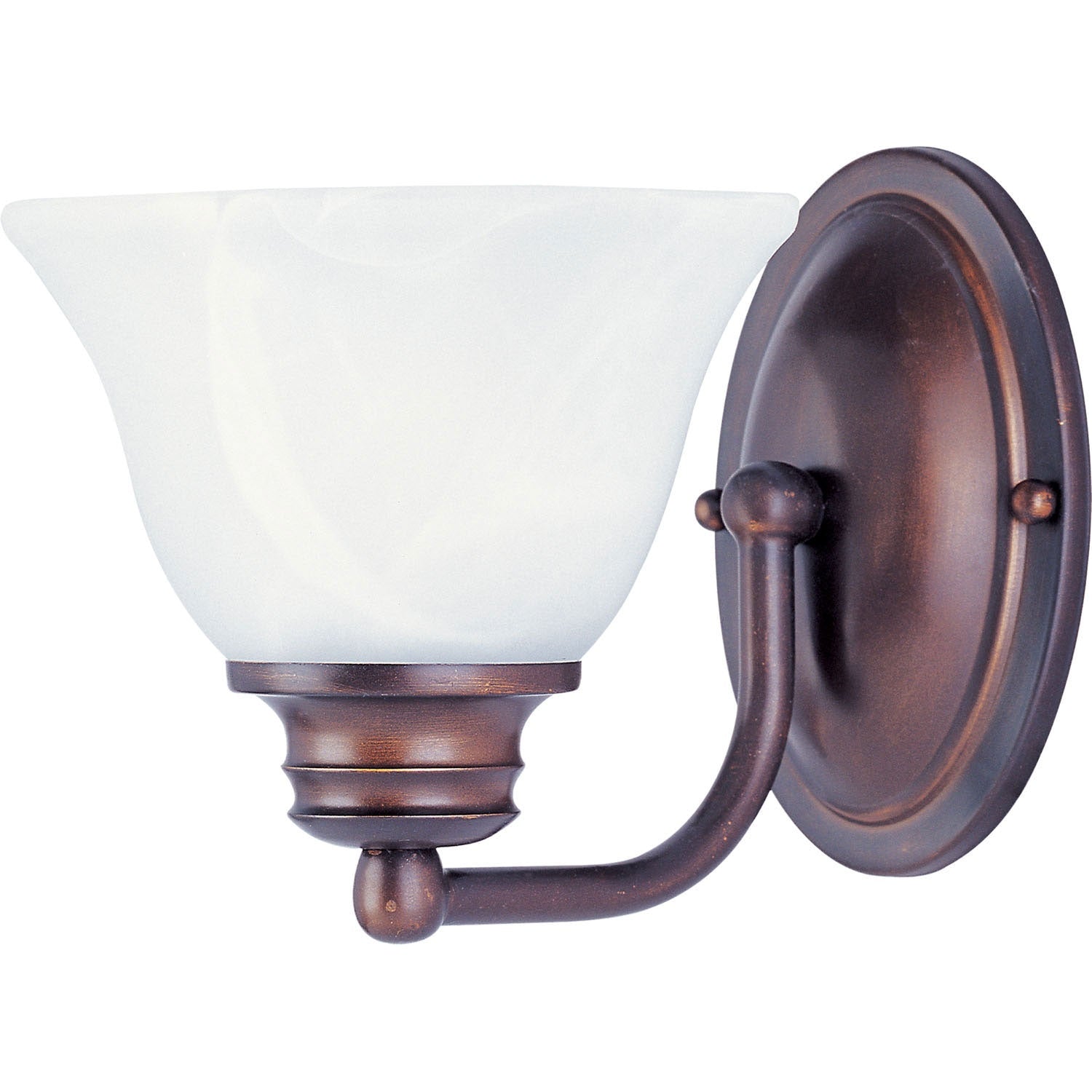 Maxim - 2686MROI - One Light Wall Sconce - Malaga - Oil Rubbed Bronze