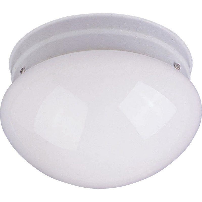 Maxim - 5880WTWT - One Light Flush Mount - Essentials - 588x - White