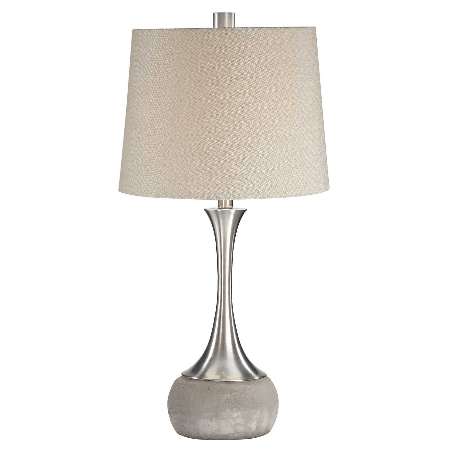 Uttermost - 27875-1 - One Light Table Lamp - Niah - Brushed Nickel