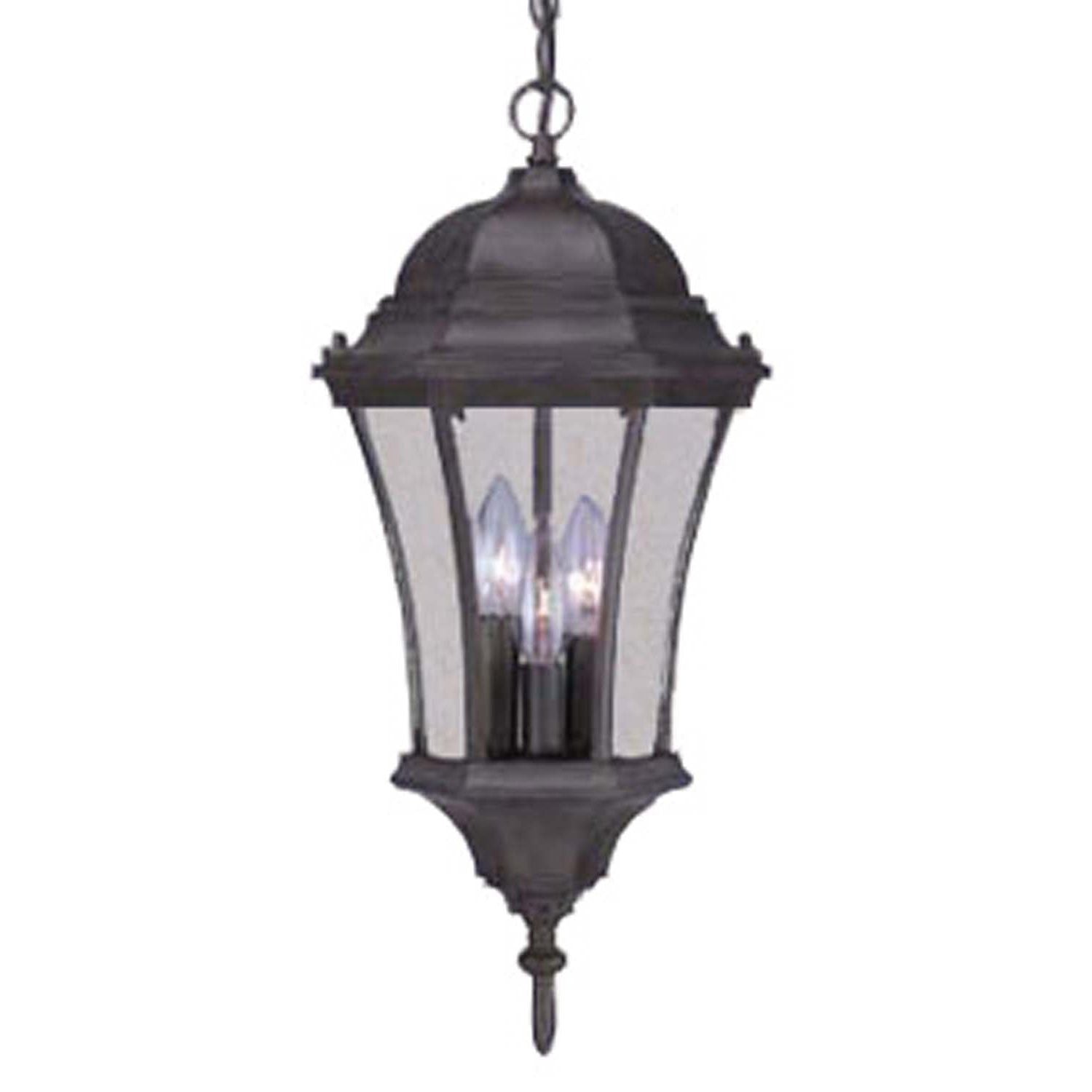 Acclaim Lighting - 5026BK - Three Light Hanging Lantern - Bryn Mawr - Matte Black