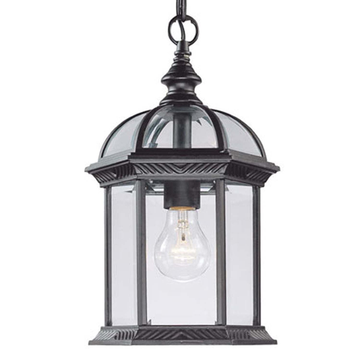 Acclaim Lighting - 5276BK - One Light Hanging Lantern - Dover - Matte Black