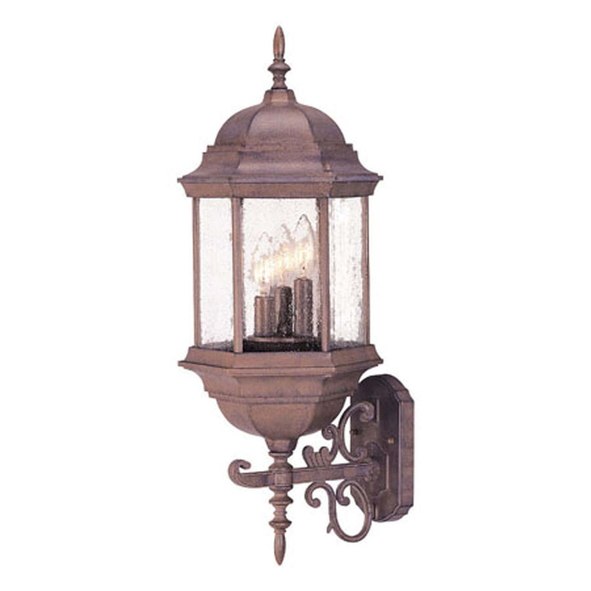 Acclaim Lighting - 5180BW/SD - Three Light Wall Sconce - Madison - Burled Walnut