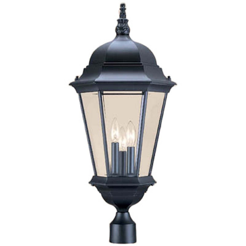Acclaim Lighting - 5208BK - Three Light Post Mount - Richmond - Matte Black