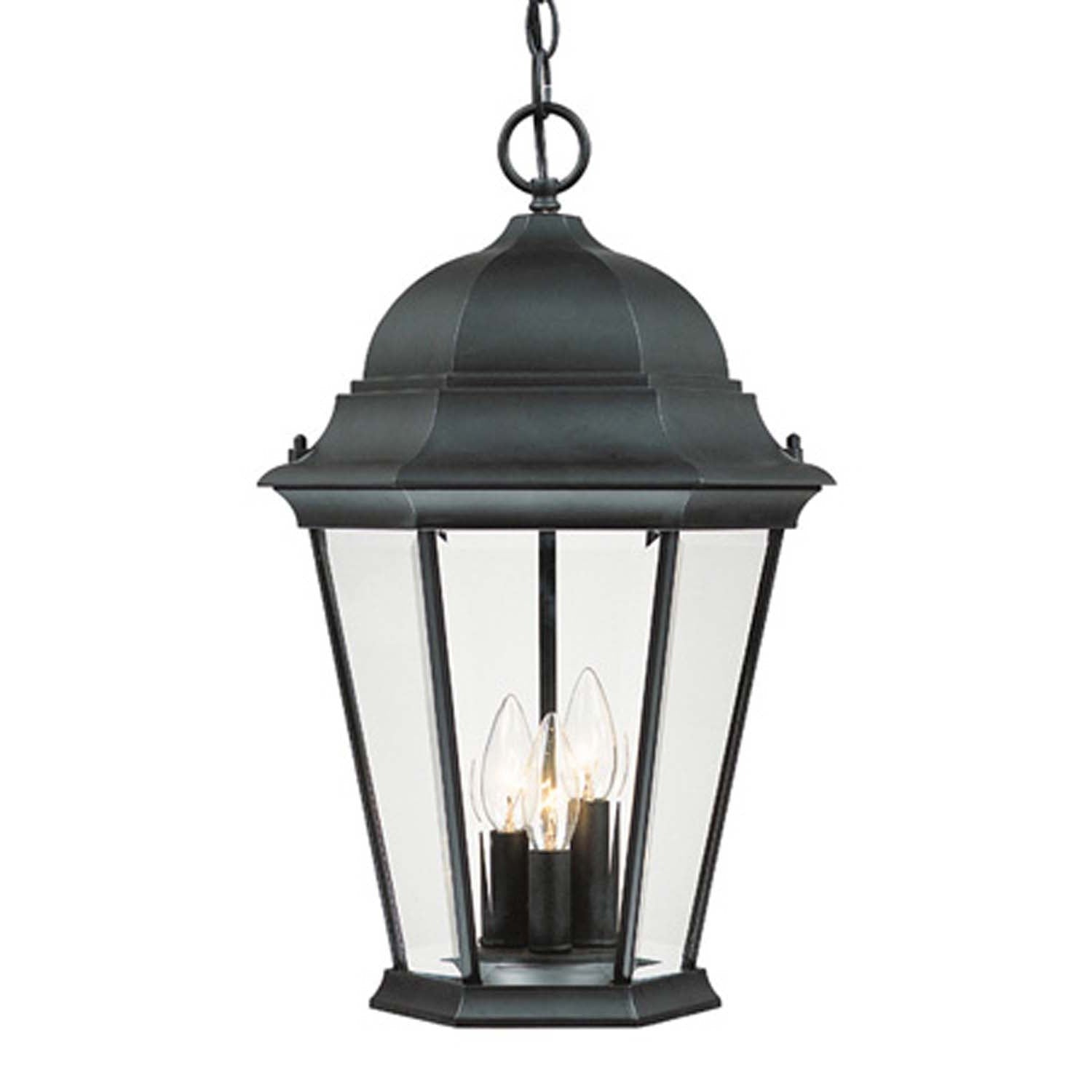 Acclaim Lighting - 5226BK - Three Light Hanging Lantern - Richmond - Matte Black