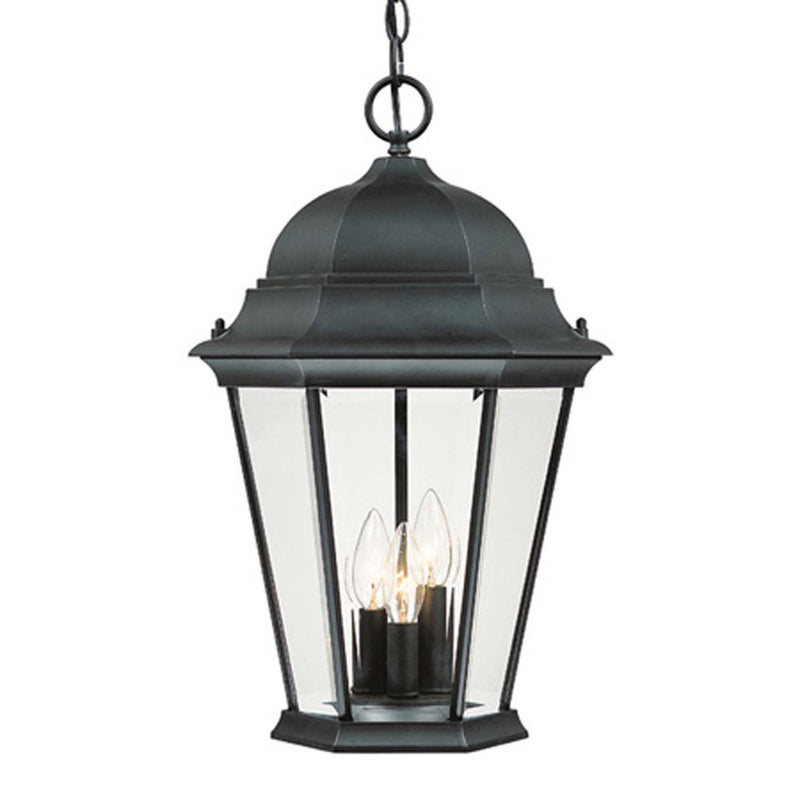 Acclaim Lighting - 5226BK - Three Light Hanging Lantern - Richmond - Matte Black